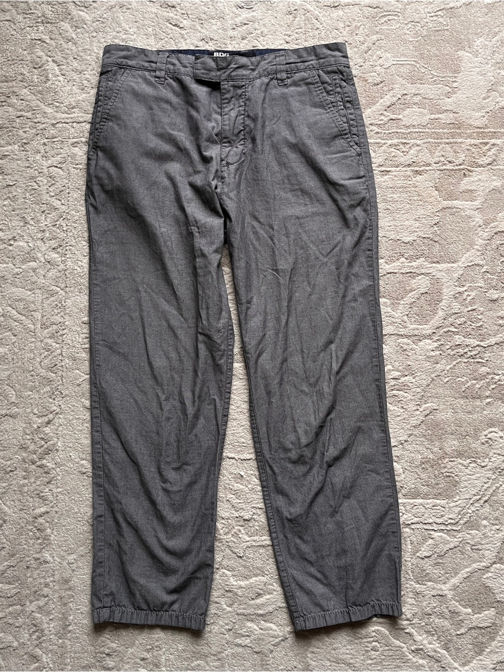 BDG Men's Gray Casual Pants